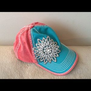 Olive & Pique Women’s Rhinestone Cap